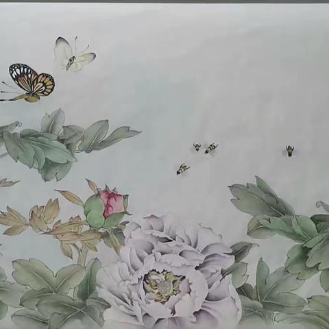 鲁南幼儿园暑期国画作品欣赏