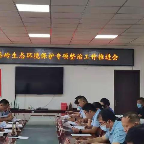 引镇街道召开秦岭生态环境保护专项整治工作推进会