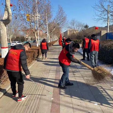 “擦亮城市面貌，欢庆新春佳节，喜迎精彩冬奥”——抚宁区持续开展洁城行动