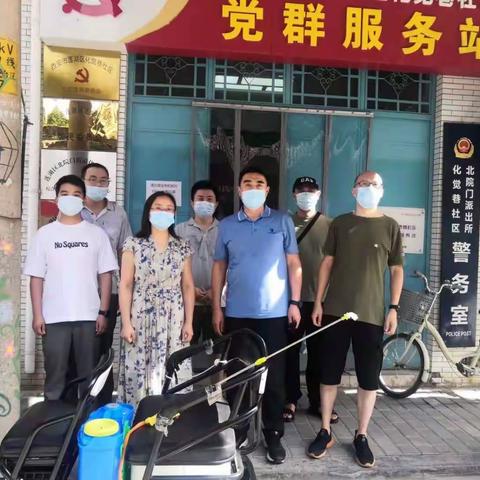 区民宗局下沉社区    积极参与疫情防控工作