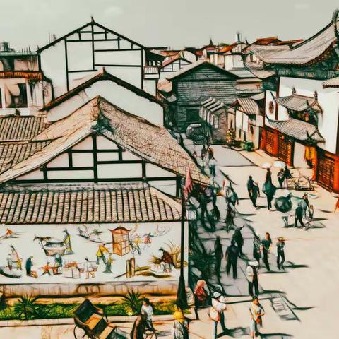 摄影师眼中，别样的上元观古镇，自此乡愁不再遥远