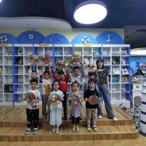 “让想象张开翅膀”——海兴新华小桔灯“新征程，扬鞭奋蹄”第八辑《七彩下雨天》❤