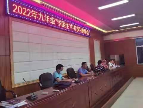 2022年九年级学困生中考学习指导会