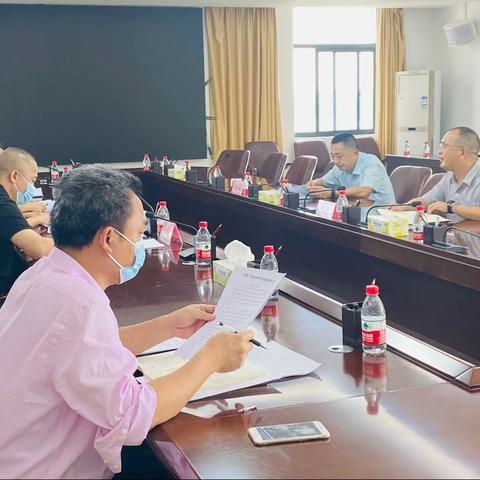 黄玮副厅长组织召开农田水利工程设施标准化管护专题会议