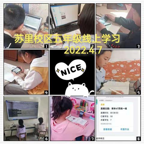 小手拉大手，居家防疫比比看之二——黄粱梦中心校苏里校区。