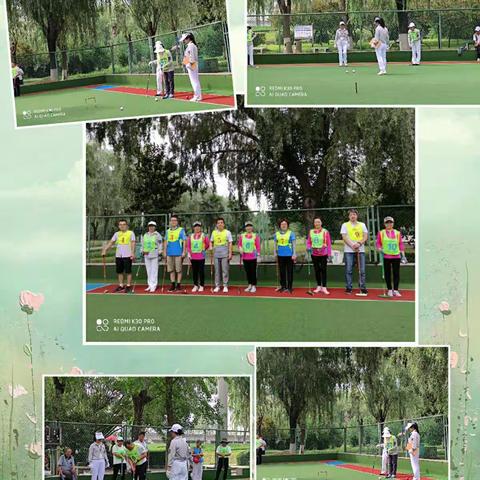 渭滨区第三十四老年人门球赛开赛了