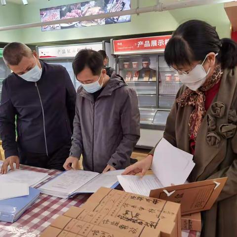 市局督导组对经开区迎接国家食品安全示范城市复审工作进行督导检查