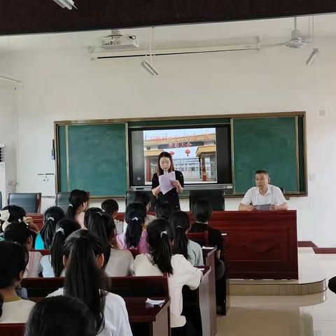 优秀引领 树立目标 迎接挑战———四棵树乡盆窑小学六年级一模分析暨备考小升初专题活动