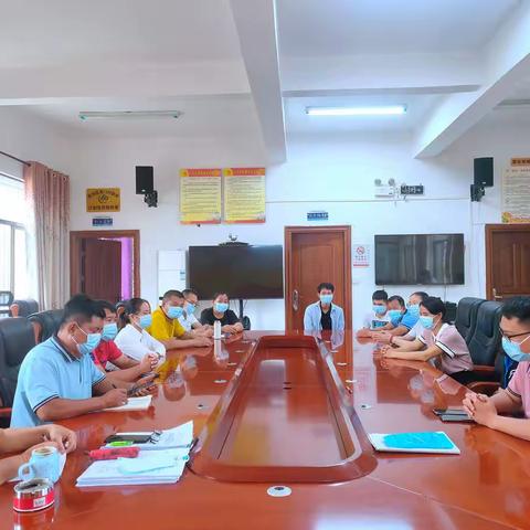 区人社局局长陈长安到港门村委会部署疫情防控及文明祭祀工作