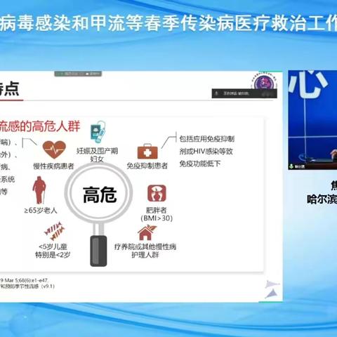 新冠病毒感染和甲流等春季呼吸道传染病医疗救治工作培训会议