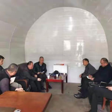 区慈善协会领导到潘家河村调研幸福家园运行情况