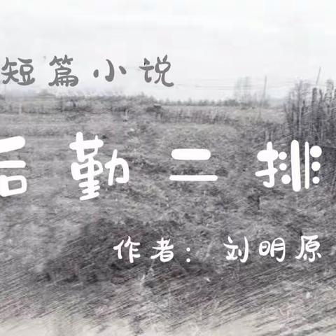 短篇小说“后勤二排”