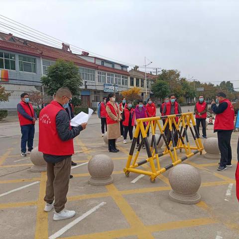 邱家店镇实验中学开展复学前疫情防控演练