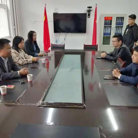 长葛市长兴街道办事处赴我办学习交流卫生城市创建工作