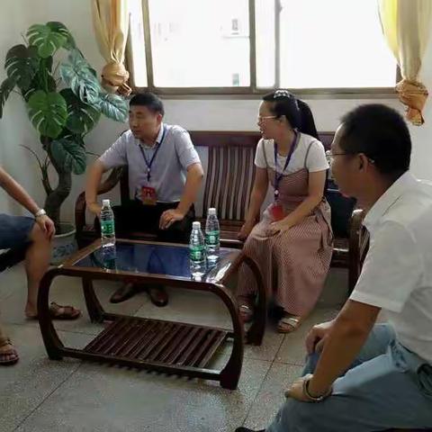 区责任督学领导来桥头小学督导检查开学工作