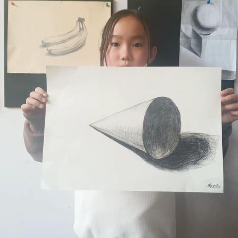 素描班作品展示