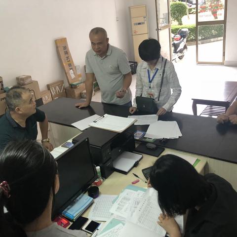 海口市退役军人事务局副局长带队到龙华区进行调研