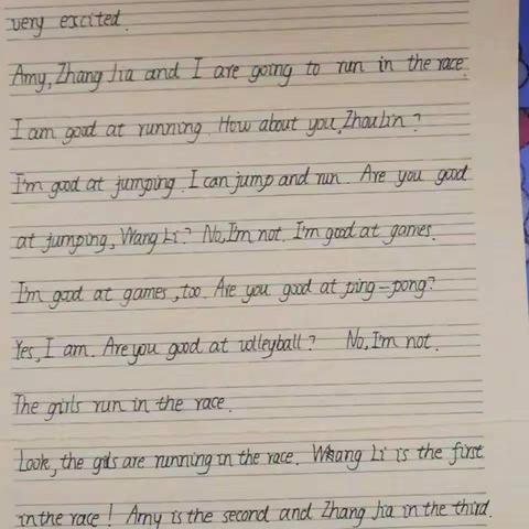 长葛华英实验学校六二班网课日常生活