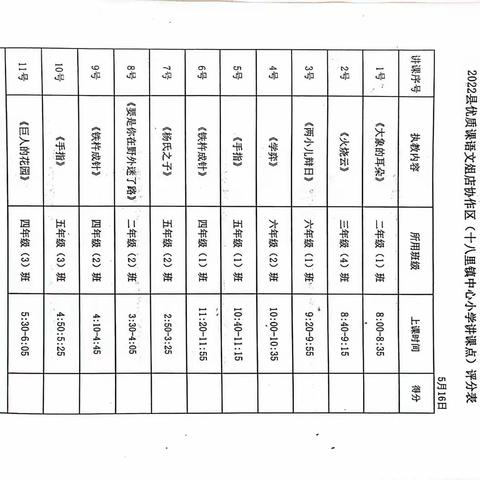 竞赛课堂展风采，优质同台绽芳菲