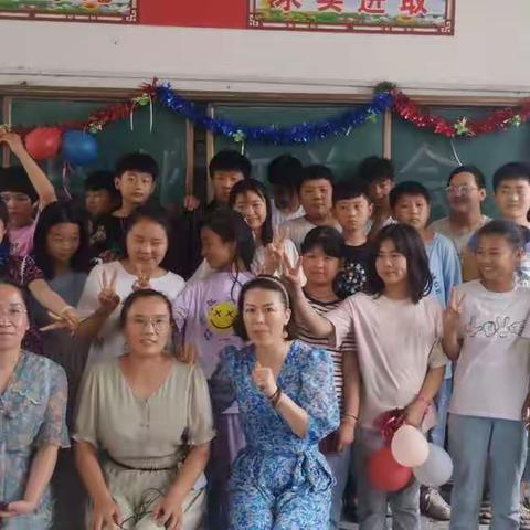 致六年级的孩子们