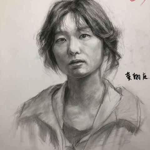 一工6月27号素描考试的画面