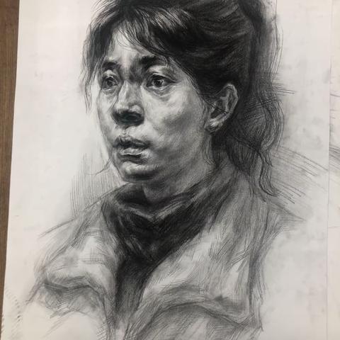 一工精骑浙江班11月11日素描作业