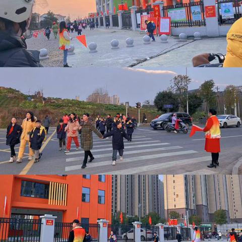 为爱撑起“保护伞”--红云小学2206班「站好“护学岗”，守护春天新学期」
