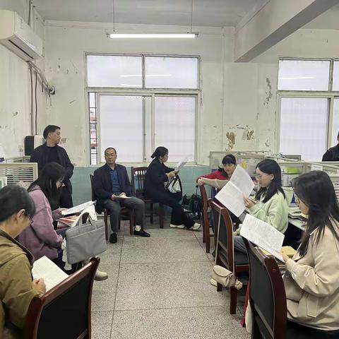 以“考”促学，以“研”促教——衡东二中高一语文教研组第一次教研活动