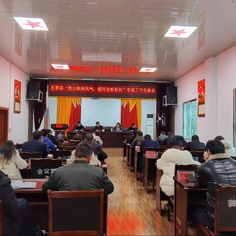 王寨镇召开当前重点工作安排部署会