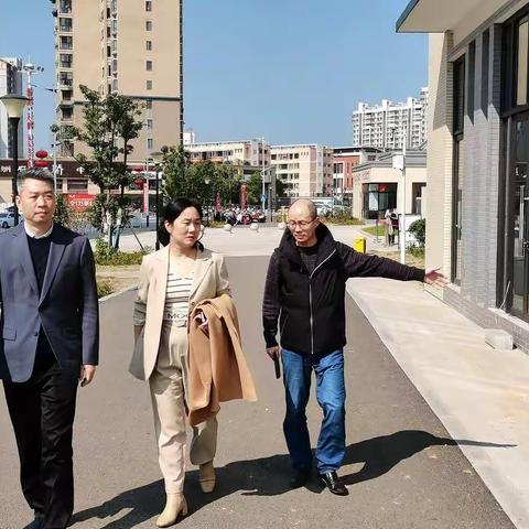 周美华副县长现场推进宁化一中图书馆综合楼项目建设