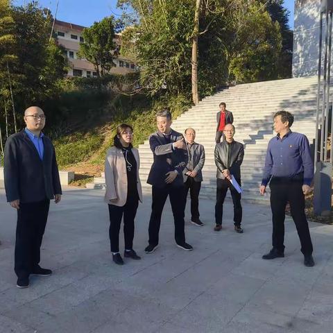 民生社会事业攻坚组现场推进城区教育项目建设