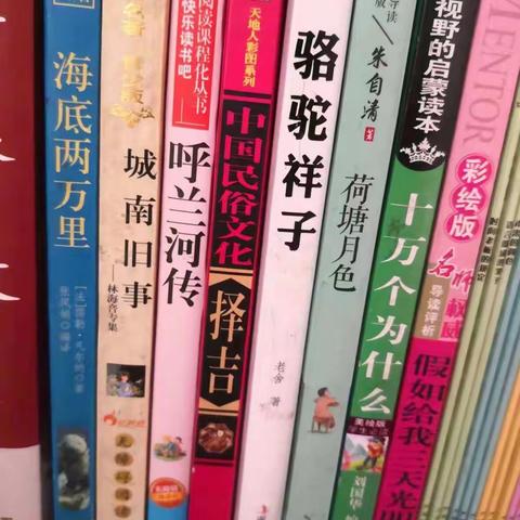 【景睿】 阅读迎新 阅享阅快乐—好书推荐 我是柳林县庙湾小学三六班景睿
