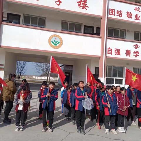 学习雷锋好榜样，美化环境添荣光————潘店镇大黑岗小学学雷锋活动记实