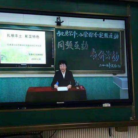 金河小学参加研究性学习学科网络培训