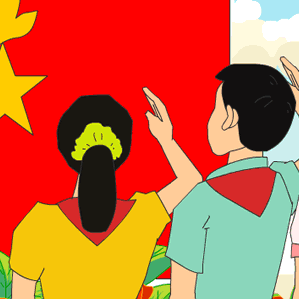 银海区第七小学开展“争做新时代好队员——集结在星星火炬旗帜下”庆队日活动