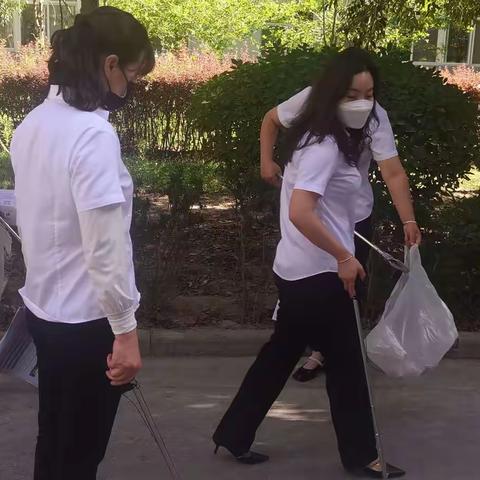 百花家园绿色环保生活垃圾分类宣传