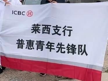 莱西支行普惠青年先锋队七月在行动