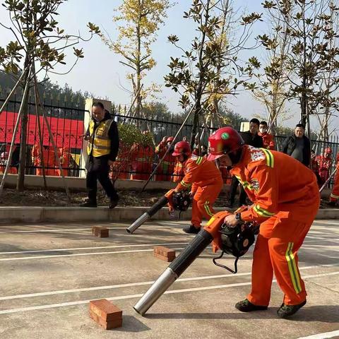 苦练技能 筑牢“防火线”——东阳市森林消防应急大队参加全市森林消防技能比武