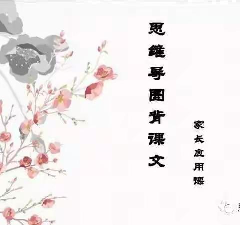 《思维导图背课文》——12月19日免费公开课