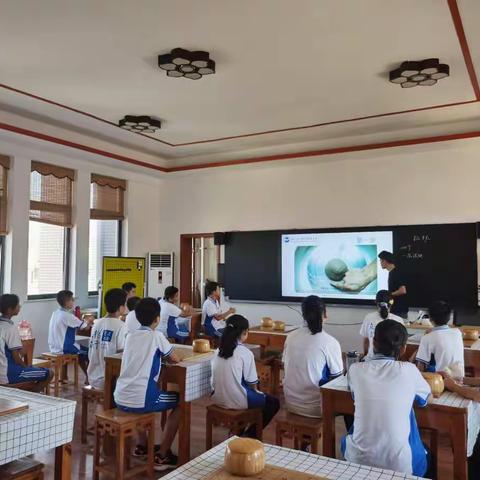 学校陶艺月活动