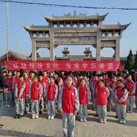 【古贤镇北周流学校】纪念岳飞诞辰，弘扬爱国精神