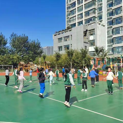 我运动  我健康——五年级四班训练记