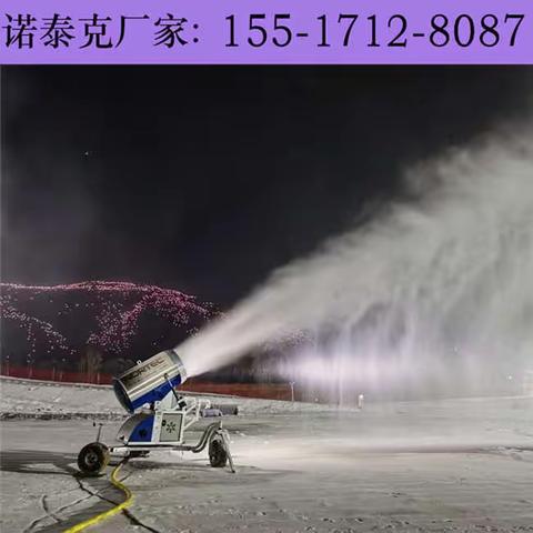 室外滑雪场使用人工降雪机设备 性能稳定的移动式造雪机