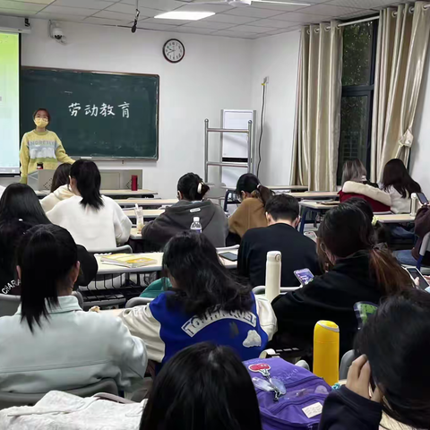 20外5大二下学期《劳动教育》教学开展情况