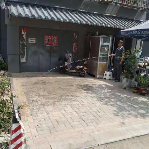 午朝门社区绿化工作