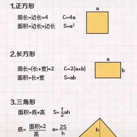 小学数学公式