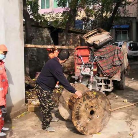 泾干街办城市管理集中整治工作日报