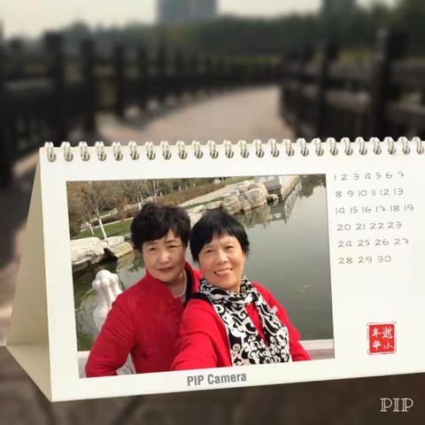 两姐妹台湖公园赏秋景
