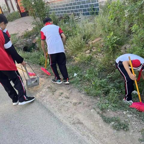 小手拉大手，我为美好家园添份力 ---渤海路街道杨习武小学少先队在行动