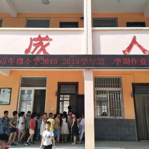 开封市牛墩小学作业展评